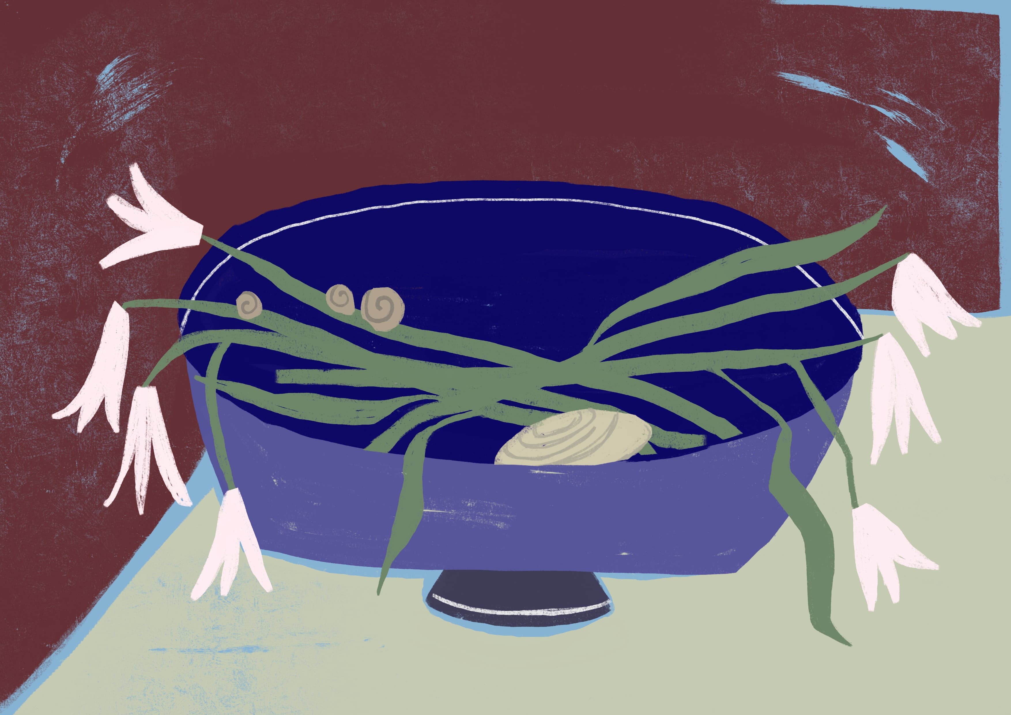 Création Ail sauvage par Bérénice Duchemin