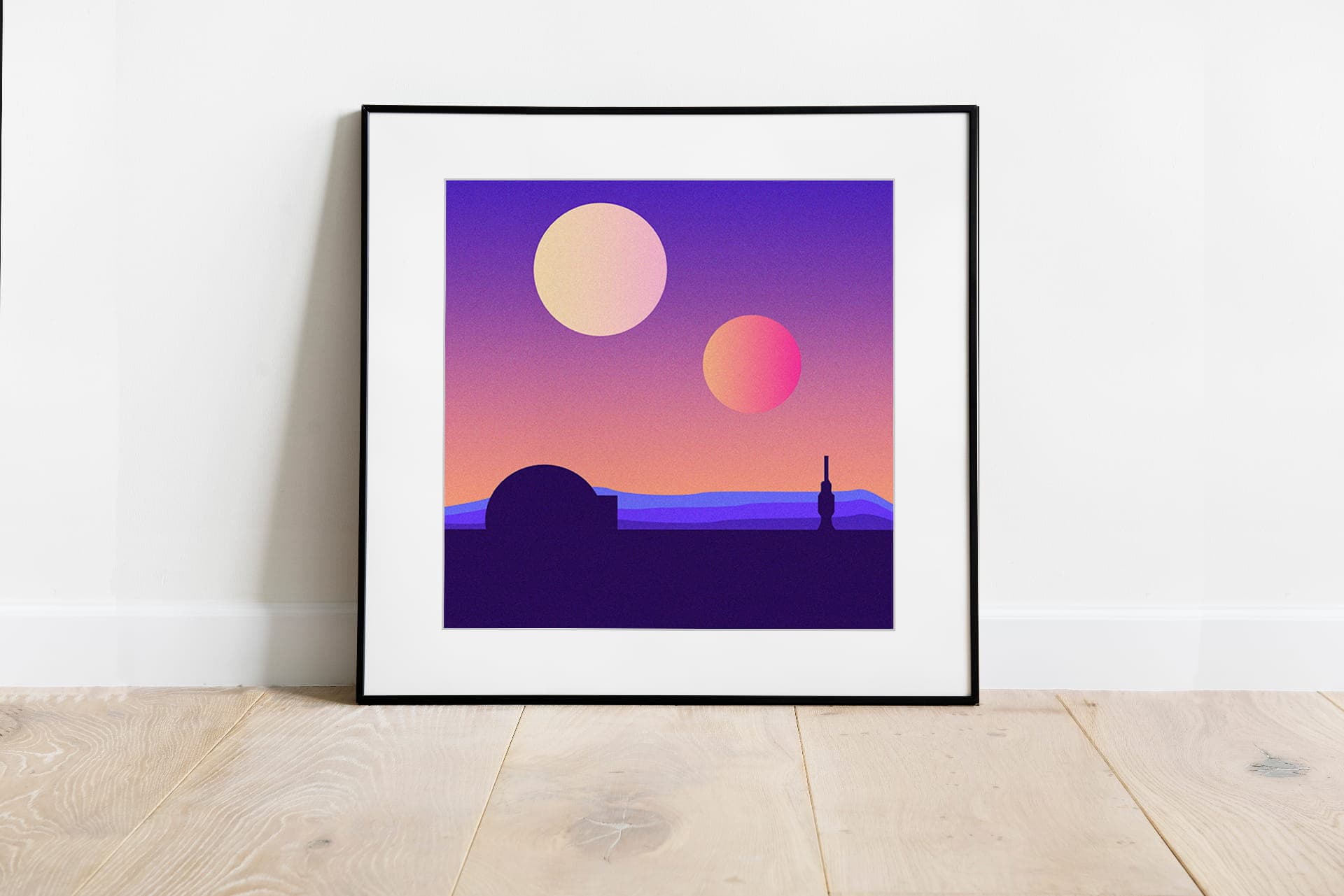 Binary Sunset